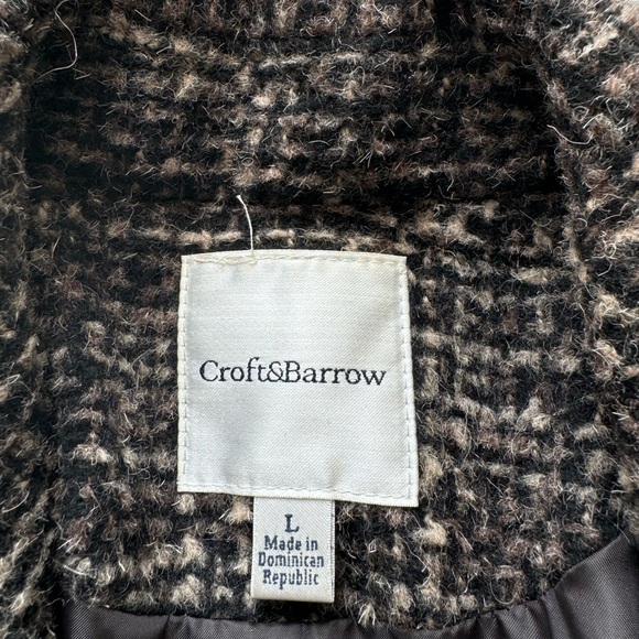 Croft&Barrow, Size L, female jacket, Shell: 41% Wool, 49% Polyester, 8% Acrylic - Picture 3 of 12